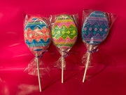 “Decorated” Egg Lollipop