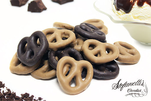 stefanelli's candies ice cream toppings chocolate pretzels