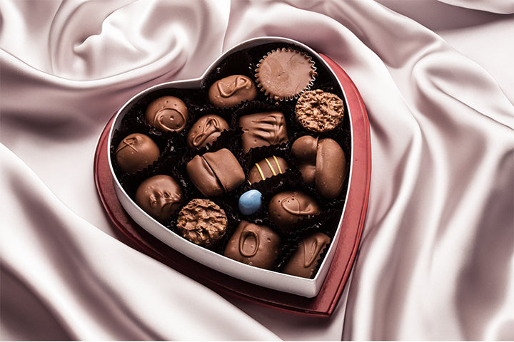 valentine's day box of chocolates romantic chocolate stefanelli's candies