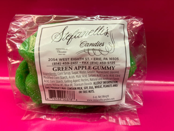 Sour Green Apple Gummies