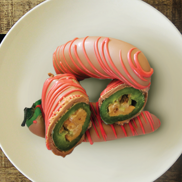 Chocolate Covered Jalapenos