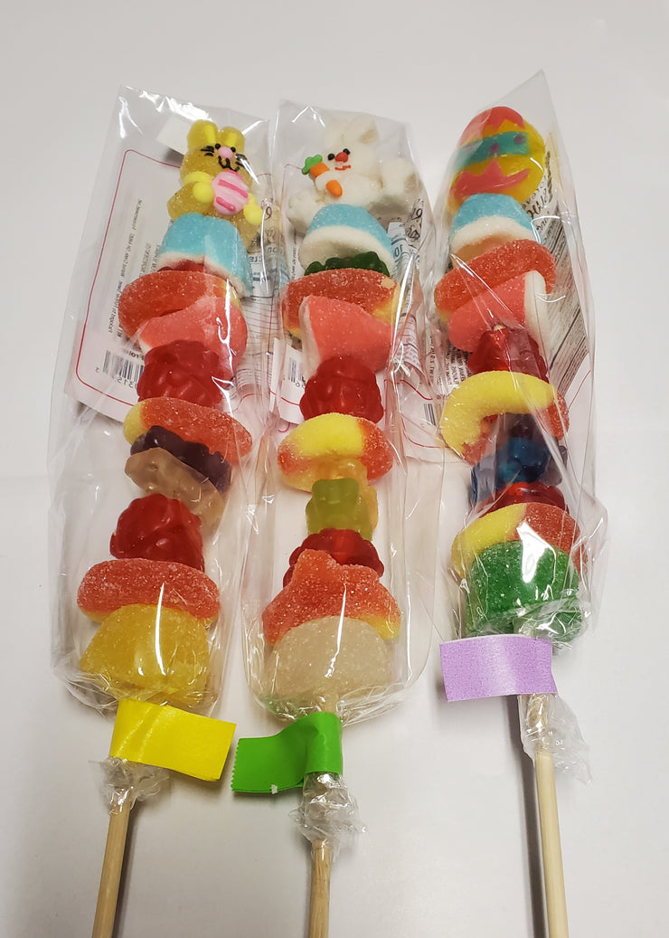 Seasonal Candy Kabobs