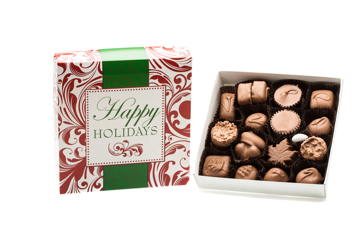 Assorted Holiday Milk Chocolate - 8oz