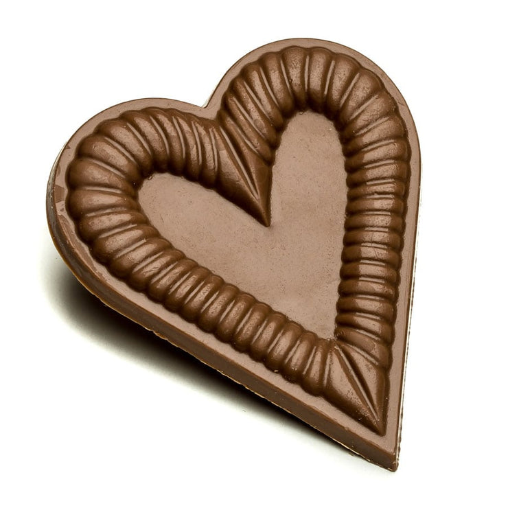 Milk Chocolate Cookie Cutter Heart