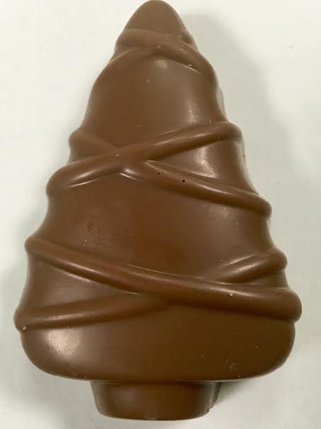 Milk Chocolate Covered Peanut Butter Christmas Tree