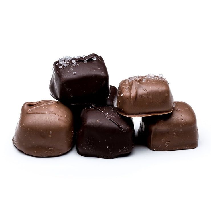 stefanelli's dark chocolate caramels