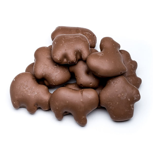 stefanelli's milk chocolate covered animal crackers