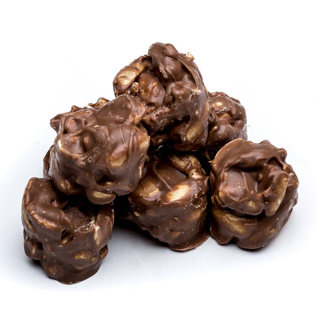 stefanelli's milk chocolate peanut clusters