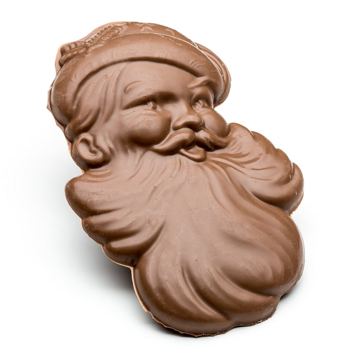 stefanelli's solid milk chocolate old world santa