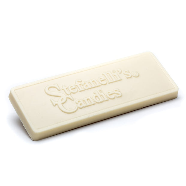 stefanelli's solid white chocolate candy bar
