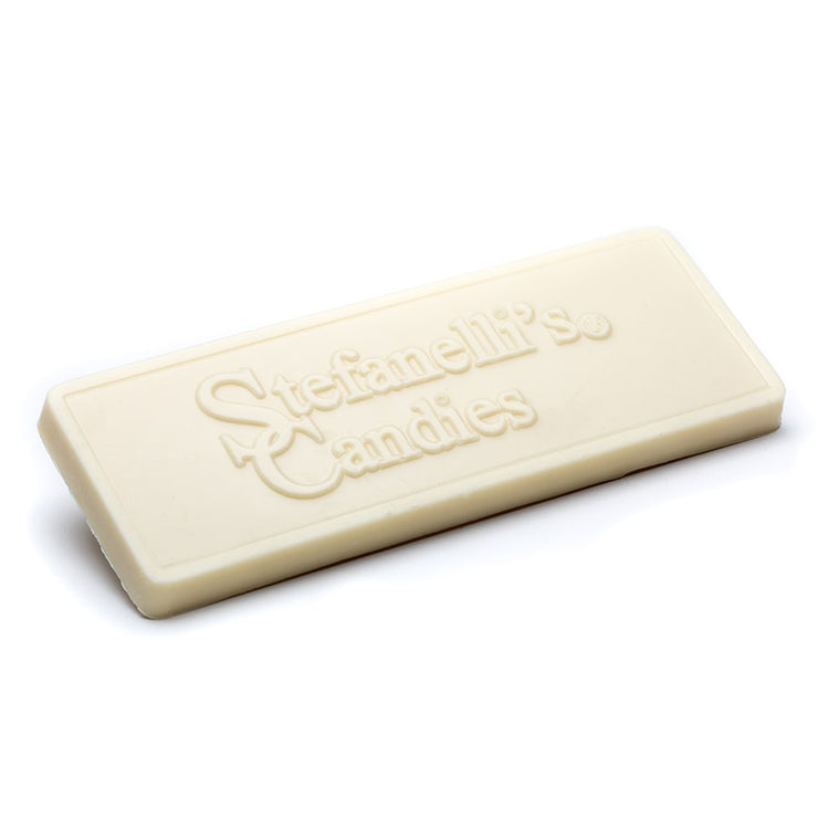 stefanelli's solid white chocolate candy bar