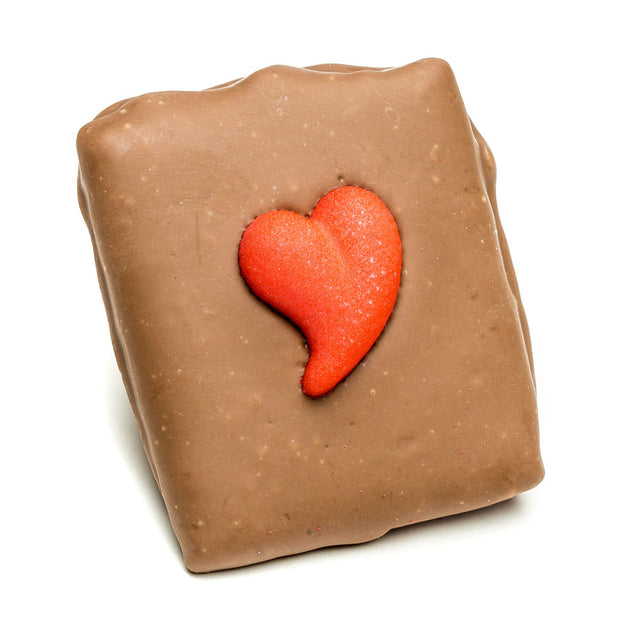 Valentine's Chocolate Covered Graham Cracker